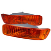 Spec-D Tuning 92-93 Acura Integra Bumper Lights Amber LB-INT92AM-RS